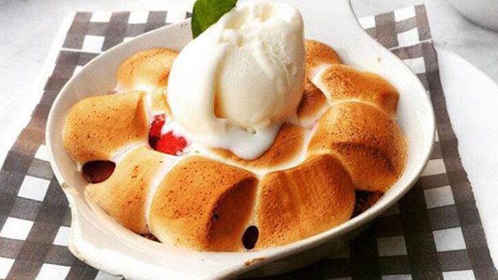Fırında çilekli marshmallow tarifi