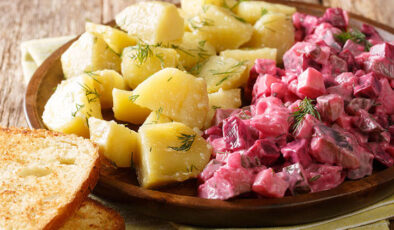 Pancarlı patates salatası tarifi