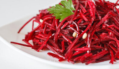 Çiğ pancar salatası tarifi