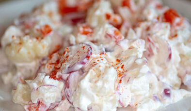 Çiğ karnabahar salatası tarifi