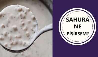 Günün sahur menüsü: 4. gün hafif tarifler