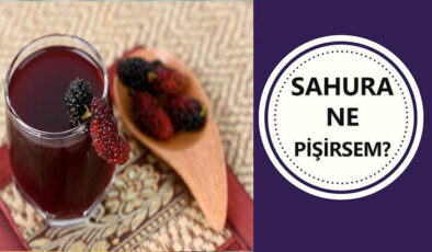 Günün sahur menüsü: 5.gün