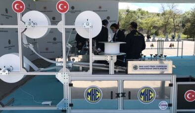 MKEK’den yerli maske üretim makinesi