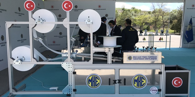 MKEK’den yerli maske üretim makinesi