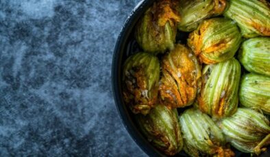 Kabak çiçeği dolması tarifi