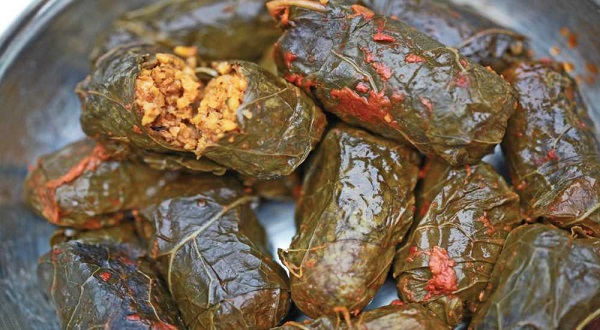 Mısır yarmalı lahana sarması tarifi