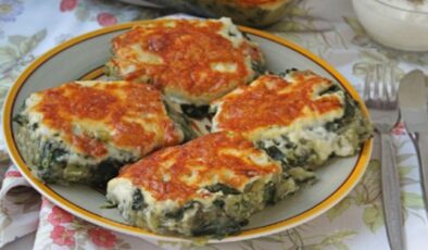 Fırında kaşarlı ıspanak yemeği nasıl yapılır?