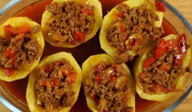 Patates dolması nasıl yapılır? Kıymalı patates dolması tarifi