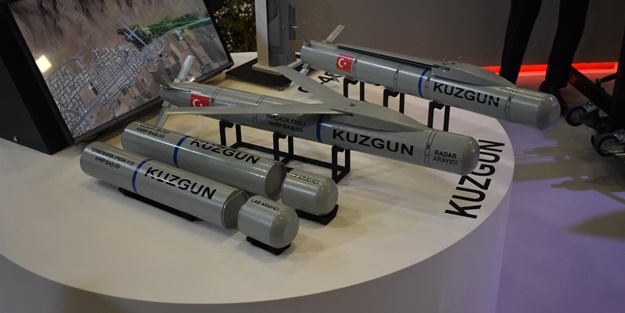 KUZGUN mühimmatlarının menzilleri açıklandı