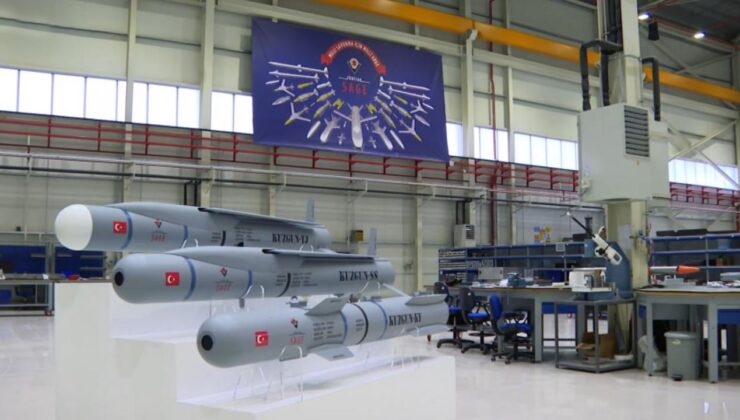 Yerli modüler güdümlü füzesi “Kuzgun”u ilk kez TRT Haber görüntüledi