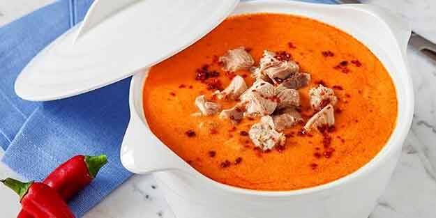 Şipsi yemeği tarifi nasıl yapılır? Terbiyeli tavuk şipsi çorbası