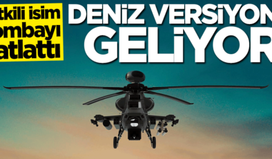 Temel Kotil duyurdu! “ATAK II”nin deniz versiyonu yolda