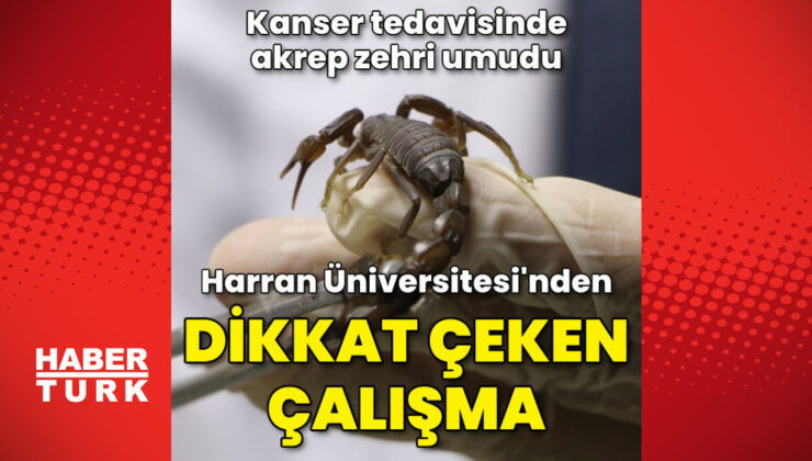 Harran Üniversitesi’nden dikkat çeken çalışma!