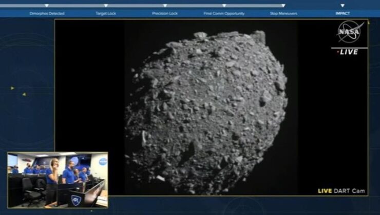 NASA “gezegen savunması” için ilk görevi tamamladı! 11 milyon kilometre uzaklıktaki asteroid tam 12’den vuruldu