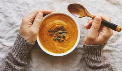 Zencefilli balkabağı çorbası tarifi