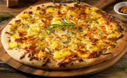 Soğanlı ve patatesli pizza tarifi