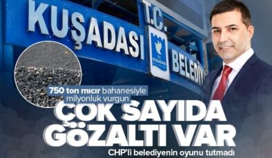 CHP’li Kuşadası Belediyesi’nde mıcır bahanesiyle milyonluk vurgun!.