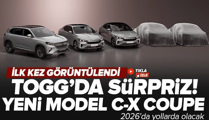 TOGG’da yeni modeller ilk kez görüntülendi! C-Sedan ve C-X Coupe geliyor! İşte yollara çıkacakları tarih….