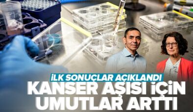 Uğur Şahin ve Özlem Türeci’nin kanser aşısının ilk sonuçları başarılı | Kanser aşısı için umutlar arttı.