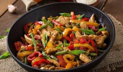 Soya Soslu Sebzeli Tavuk Sote Yapımı
