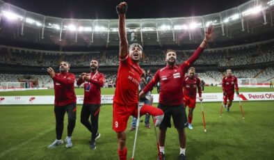 Ampute Futbol Milli Takımı Dünya Kupası için sahaya çıkacak