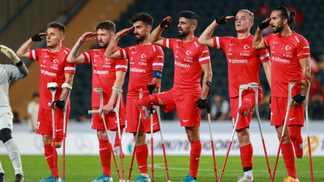 Ampute Futbol Milli Takımı’ndan mükemmel başlangıç