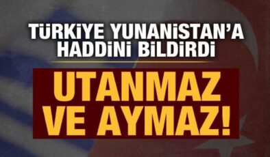 Bakan Çavuşoğlu’ndan Yunanistan’a tepki: Utanmaz ve aymaz!