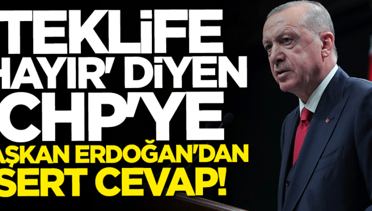 Başkan Erdoğan’dan CHP’ye sert tepki: Bunlar yalancı