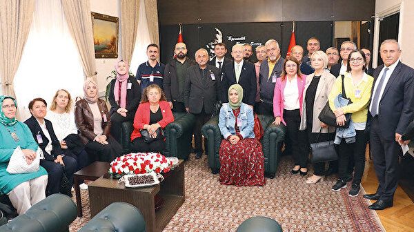 Bu kez Meclis’te ağırladı