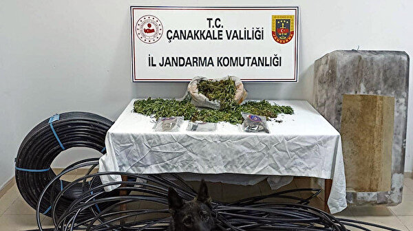 Çanakkale’de 4,5 kilo esrar yakalandı: 1 kişi gözaltına alındı