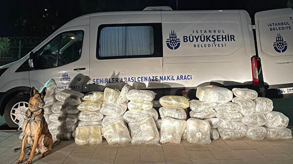 İBB’nin cenaze aracından uyuşturucu çıktı