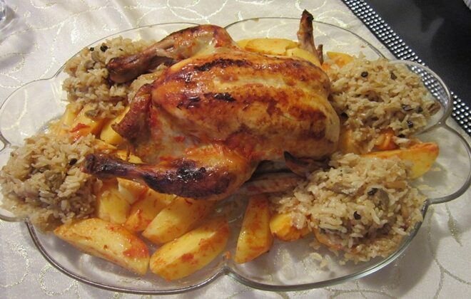 İç Pilavlı Tavuk Dolma Tarifi
