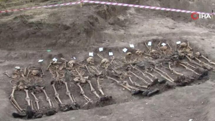 Karabağ’da Azerbaycanlılara ait yeni toplu mezar bulundu