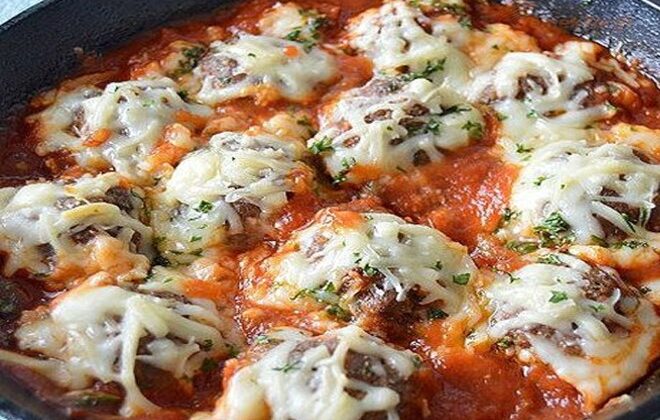 Fırında Kaşarlı Köfte Ve Patates Tarifi