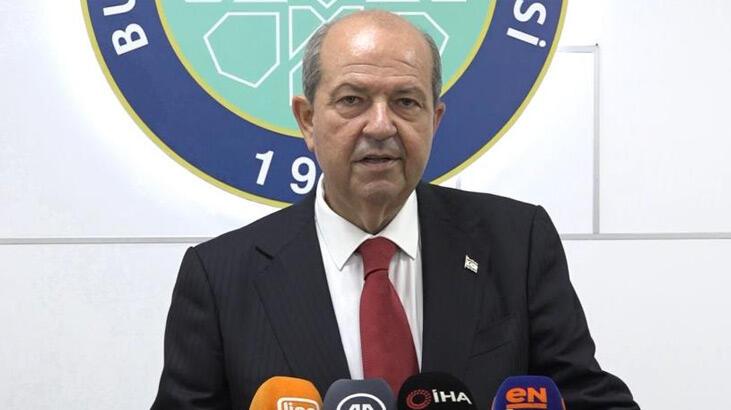 KKTC Cumhurbaşkanı Tatar’dan Bakan Çavuşoğlu’na teşekkür