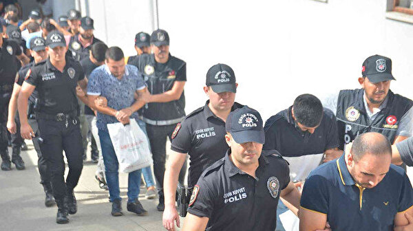 Kökünü Kurutma Operasyonu’nda 132 torbacı tutuklandı