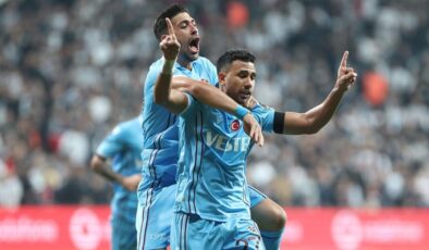 Trabzonspor deplasmanda Beşiktaş’a 310 gündür kaybetmiyor