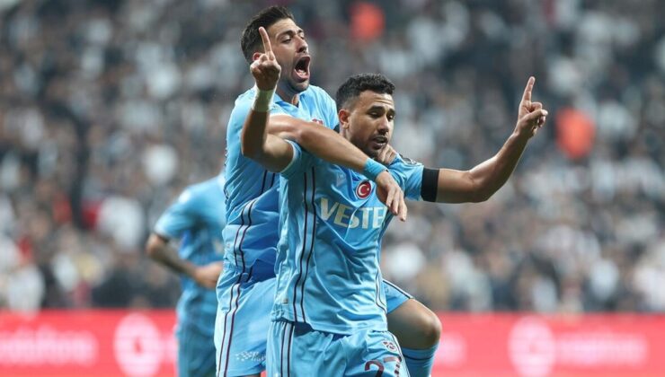 Trabzonspor deplasmanda Beşiktaş’a 310 gündür kaybetmiyor