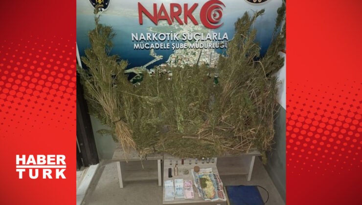 Uyuşturucu operasyonunda 13 kilo esrar ele geçirildi