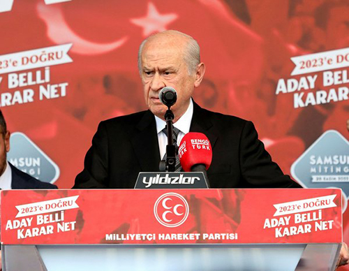 MHP Genel Başkanı Devlet Bahçeli’den Samsun’da önemli açıklamalar.