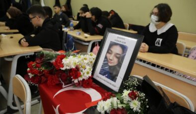 Terörün hayattan kopardığı Yağmur’un sırası boş kaldı