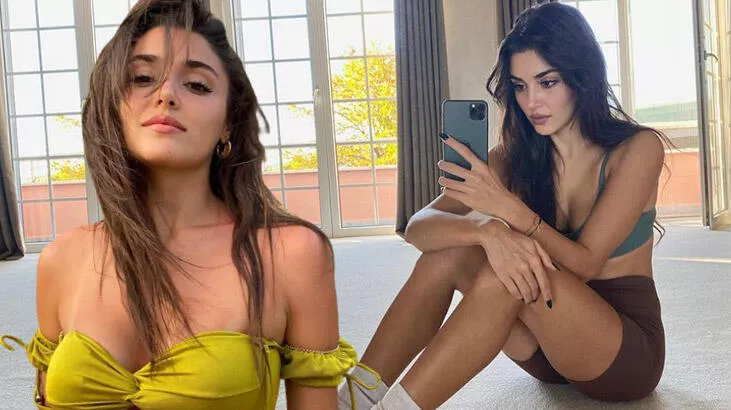 Hande Erçel’den yeni poz! ‘Ev fotoğrafı gelmeyeli çok olmuş’