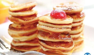 Ballı minik krepler