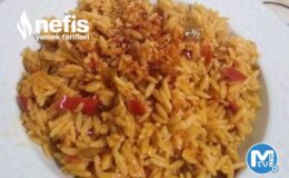 Biberli Arpa Şehriye Pilavı