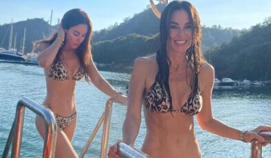 Defne Samyeli’den bikinili paylaşım: Kasımda deniz