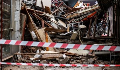 Düzce’deki 5.9’luk depremin hasarı gün ağarınca ortaya çıktı