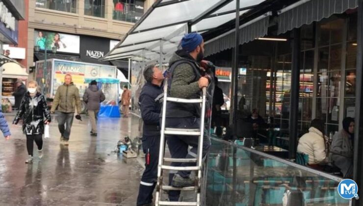 Esnaf kışa hazırlık yapıyor