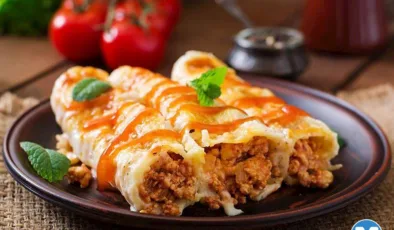 Etli Fasulyeli Enchilada