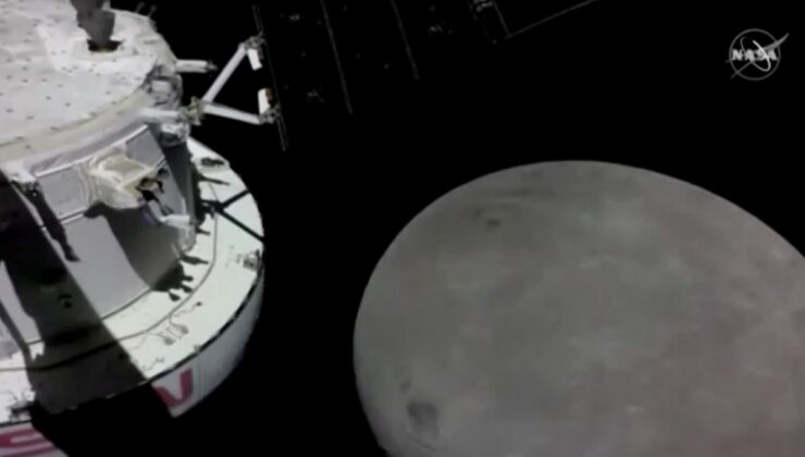 NASA’nın kapsülü Ay’ın yörüngesinde