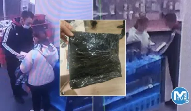 İstanbul’da AVM’de alüminyum folyolu hırsızlık! X-ray cihazında yakalandı